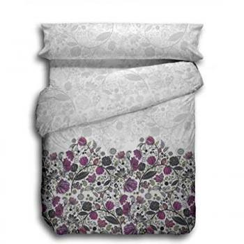Stilia Juego Nórdica 3 Piezas, Edredón + Funda Almohada + Sábana Bajera Mercy
