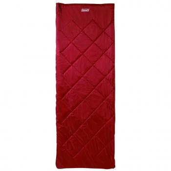 Coleman Schlafsack Coleman Deckenschlafsack Durango - Saco de dormir rectangular para acampada, color rojo, talla 210 x 80 x 2 cm