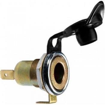 Toma de corriente Hella 8JB 001 946-051 - Doble polo, conector plano