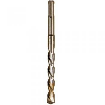 wolfcraft 7855010 7855010-1 Broca de percusión con vástago SDS Plus Standard diam. 10,0 x 260 mm, Plata, 10 x 260 mm