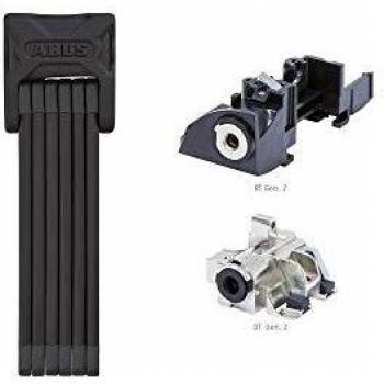 ABUS Bordo 6405/85 BK SH + Batterylock Bosch Plus Frame Am-Packaging Candado, Adultos Unisex, Negro