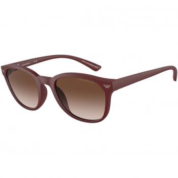 Emporio Armani EA4225U 610113 Men's Sunglasses Burgundy Panthos Size 53