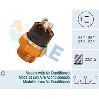 FAE 37850 Interruptor de Temperatura, Ventilador del Radiador