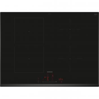 Placa de inducción Siemens iQ500 ED751HSB1E 71cm 4 fuegos 7400W negra
