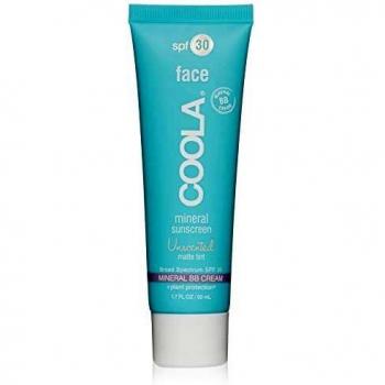 COOLA Mineral Face Matte Tint Sunscreen Lotion SPF 30, Natural Beige, 1.7 fl oz