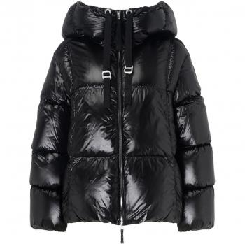 Parajumpers Water Lily Women's Hooded Down Jacket - Black - Size M