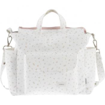 Bolso Maternal Pack Cambrass Plum Street - Bolso de maternidad, incluye cambiador, material resistente y fácil de limpiar, diseño moderno y funcional, múltiples compartimentos para organización
