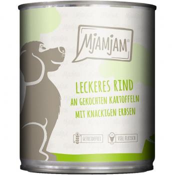 MjAMjAM Adult 6 x 800 g - carne de vacuno con patatas cocidas