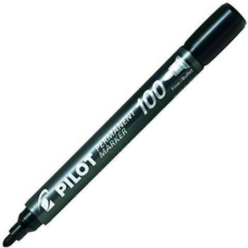 Pilot NSC100N - Rotulador permanente, color negro