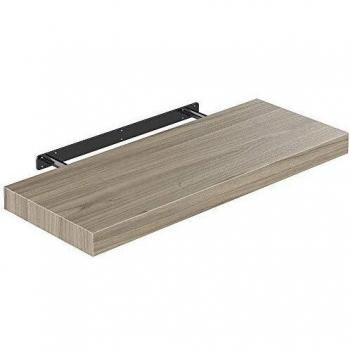 Estante Flotante de Madera de Roble 70cm con Soporte Incluido