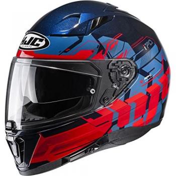 Casco Integral HJC i70 Alligon MC21 Azul-Rojo