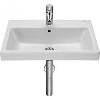 Lavabo mural de porcelana blanca Roca The Gap 60x46 cm A3270M1000