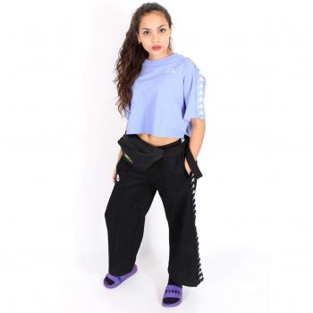 Kappa Wise Auth Pants Pantalón, Mujer, Black, L