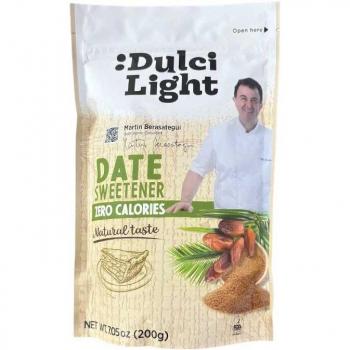 Edulcorante de Dátil Cero Calorías 200g - Sabor Natural, 200% Dulzor, No GMO, Keto, Vegano y Libre de Gluten