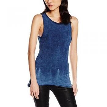 True Religion TOP-Tank Top Mujer    Blau