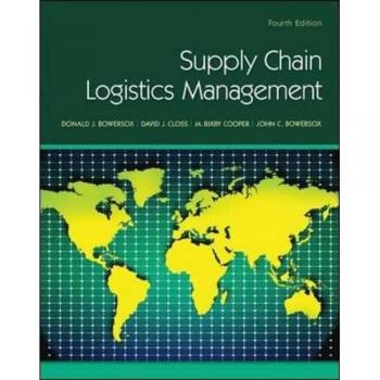 Richard D. Irwin, Inc. Original Supply Chain Logistics Management Guide