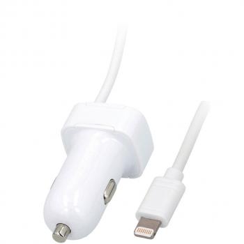 Cargador de Coche All Ride 2,1 A iPhone 1,2 m