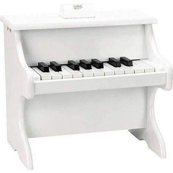 Vilac 8374-Piano 18 Teclas con partituras, a Partir de 3 años, Color Blanco