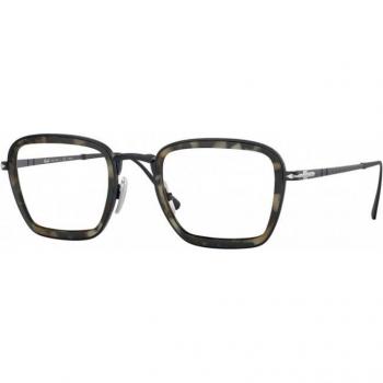 Persol PO5013VT 8015 Armazones para Hombre Negros, Lentes Recetadas Para Hombre Negros, Gafas Recetadas para Hombre Negras