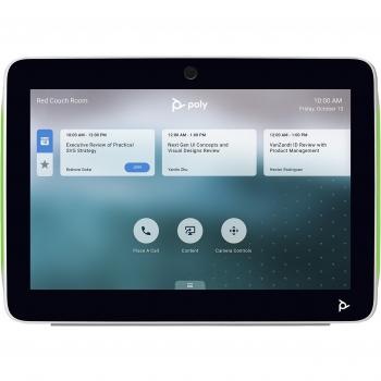 POLY TC10 White Touch Controller with Optional No Localization