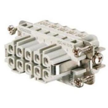 Weidmüller 1650620000 HDC HA 10 FS Conexión por Tornillo, Grupo 2