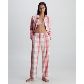 Calvin Klein Pantalón de pijama de franela para mujer