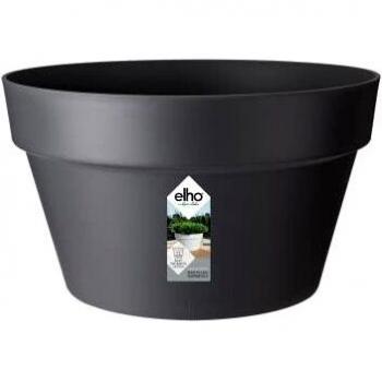 Vaso Elho Loft Urban Antracita Ø 35 cm - Reciclado, 13 litros de capacidad