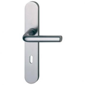 Juego sobre placa de fundición Arles WC plata F1 197L/300M HOPPE