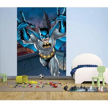 1 Wall Easy-Hang Wallpaper Mural Batman Portrait Comic 1.58m X 2.32m