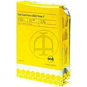 Cartucho de Tóner Amarillo ColorWave 3500, Compatible con Impresoras OCE, 500 g
