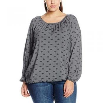 zizzi O10643B, Tank Top para Mujer, Grau
