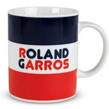 Roland Garros Color Block Taza, Unisex, Multicolor, Talla única