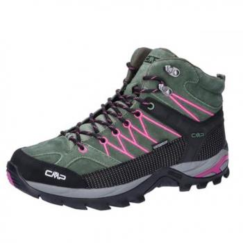 CMP Rigel Mid Women's Waterproof Trekking Boots - Mineral/Festival, Size 37