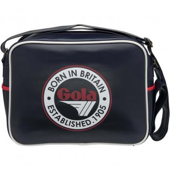 Gola Redford Classic Messenger Shoulder Bag - Navy/Red/White