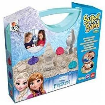 Goliath Games- MOLDEABLE Super Sand MALETIN Olaf con 400 GR. DE Arena Y Accesorios,