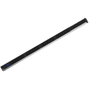 Bachmann BlueNet PDU 19 1U, 24 salidas C13, 4 salidas C19, medición de potencia, conexión CEE 16