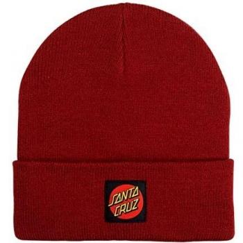 Santa Cruz Classic Label Beanie - Ketchup