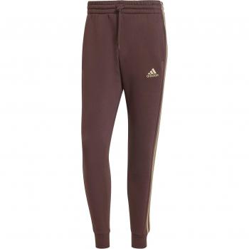 Pantalones de chándal ajustados adidas Essentials Fleece 3-Stripes Marrón 4XL