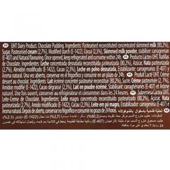Pascual Natillas Chocolate - Paquete de 4 x 125 gr - Total: 500 gr