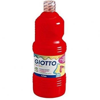 Tempera a base de agua Giotto Extra Calidad 1L Rojo Escarlata