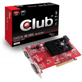 CLUB3D CGA-3452 - Tarjeta de Video, 512 MB RAM