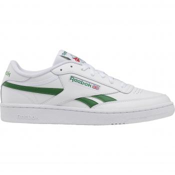 Zapatillas Reebok Club C Revenge Blancas y Verdes, Talla 43 EU, Casual y Planas