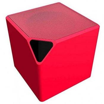 BigBen Interactive BT14R - Altavoz portátil Bluetooth, color rojo