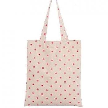 Bolsa de Mano de Compra para Mujer Tela Simple Varios Colores - Patrón de Floritas