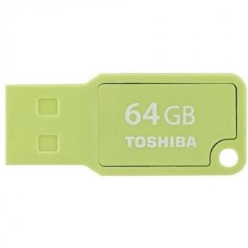 Toshiba U201 64GB USB 2.0 Verde, Color blanco unidad flash USB - Memoria USB