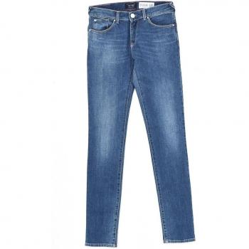 Armani Jeans Pantalón estrecho azul denim