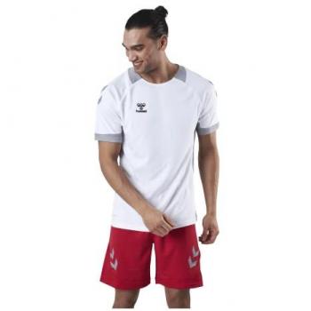 Camiseta de Entrenamiento Hummel Lead de Manga Corta para Hombre - Color Rosa - Talla L