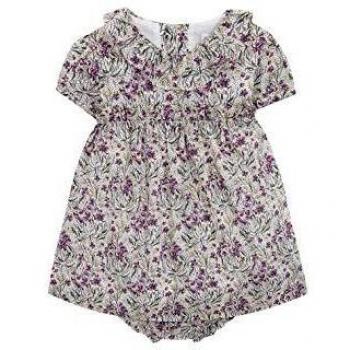 Gocco Vestido Estampado, Marfil