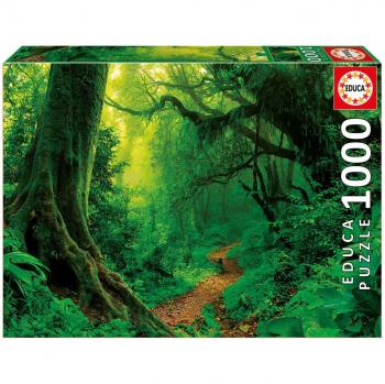 Educa Borrás Puzzle Bosque Encantado 1000 Piezas, 68 x 48 cm
