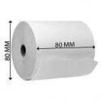 Nilox - Caja de 48 Rollos de Papel Térmico, 80x80 mm